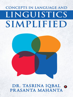 cover image of Concepts In Language and Linguistics Simplified